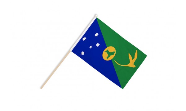 Christmas Island Hand Flags